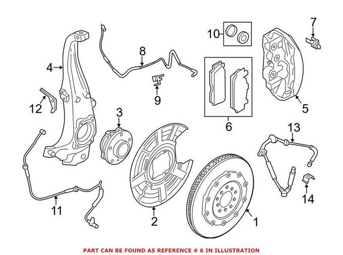 BMW Disc Brake Pad Set - Front 34112284370